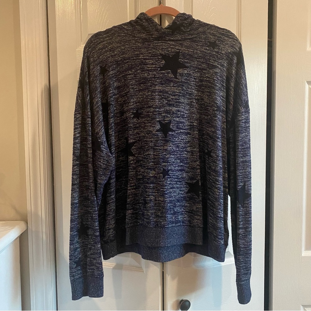 GAP | Hooded Sweatshirt with Stars (Size: XL Tall)